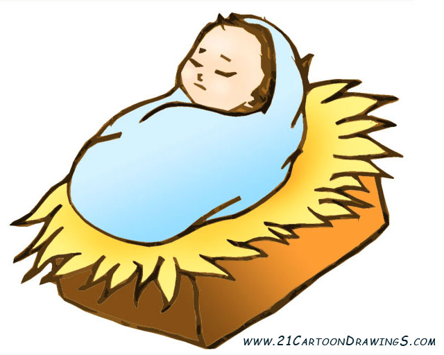 Manger clipart jesus baby clip art. Free download best on