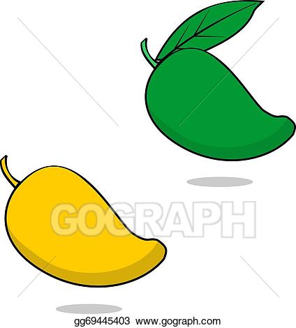 mango clipart illustration