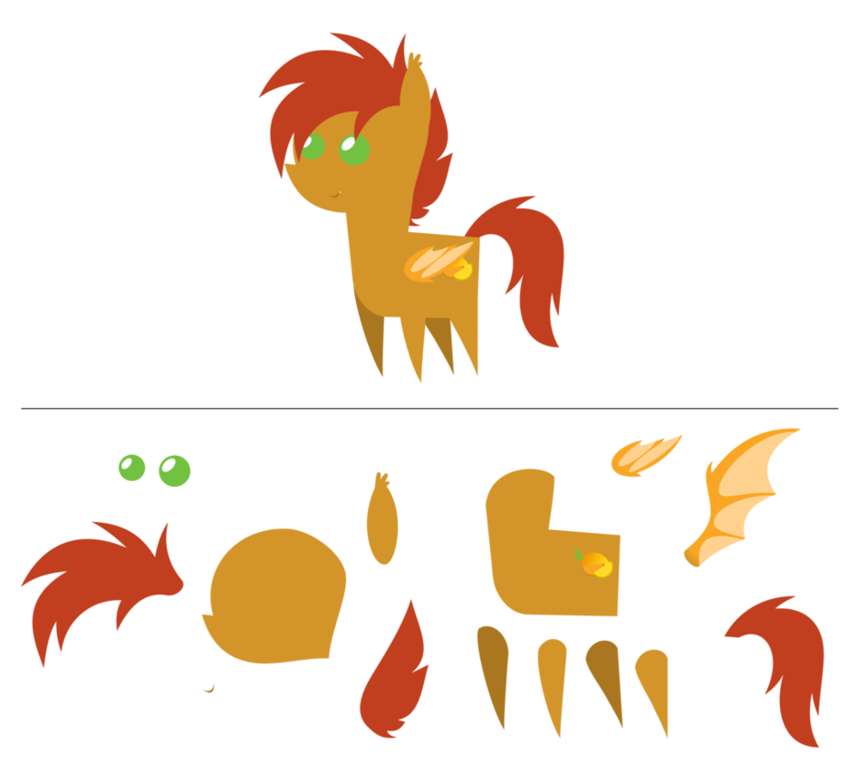 Mango clipart pony. Slice pointy com by