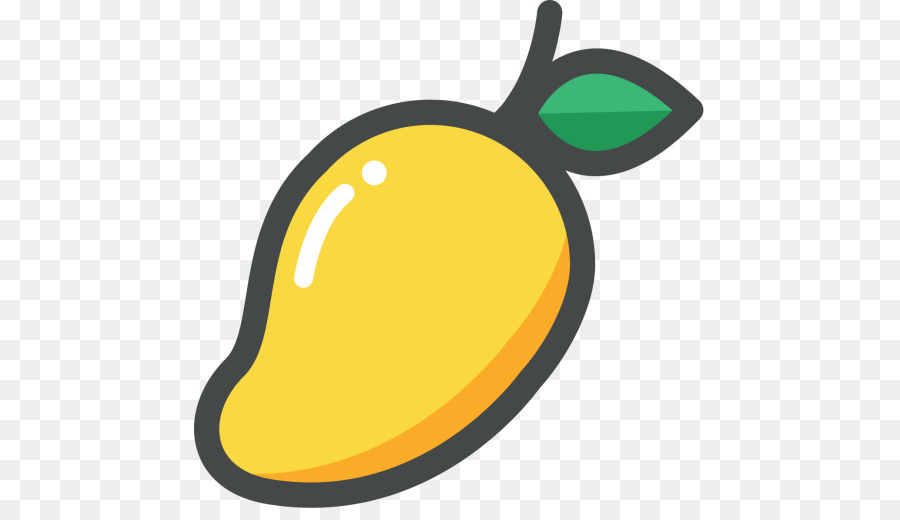 Food icon clip art. Mango clipart transparent background