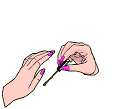 manicure clipart animated