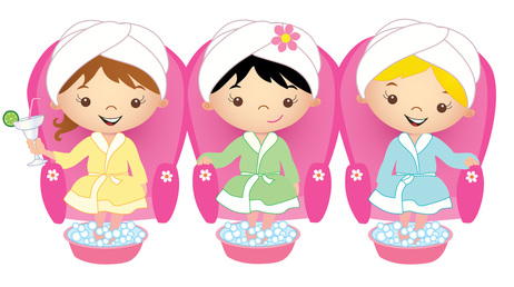 manicure clipart kid