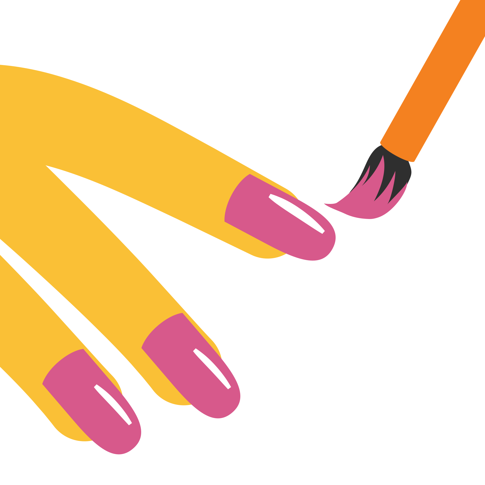 Nail clipart pink nail. File emoji u f