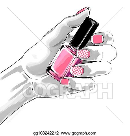 nail clipart french manicure