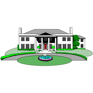 Cliparts of free download. Farmhouse clipart mansion house