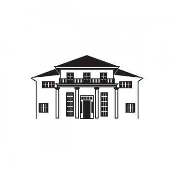 Mansion clipart background. Png vector psd and