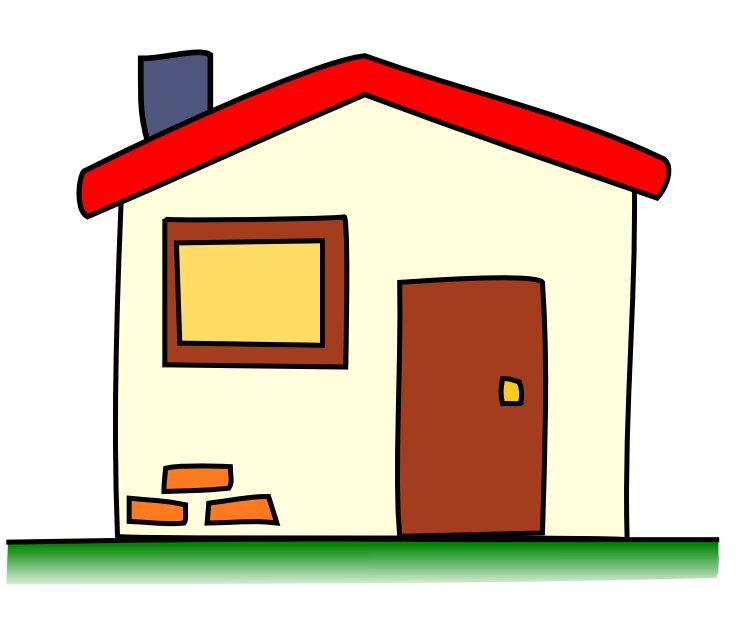 Mansion clipart easy cartoon. Free houses images download