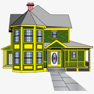 Download new clip art. Mansion clipart green house