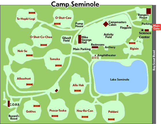 map clipart camp map