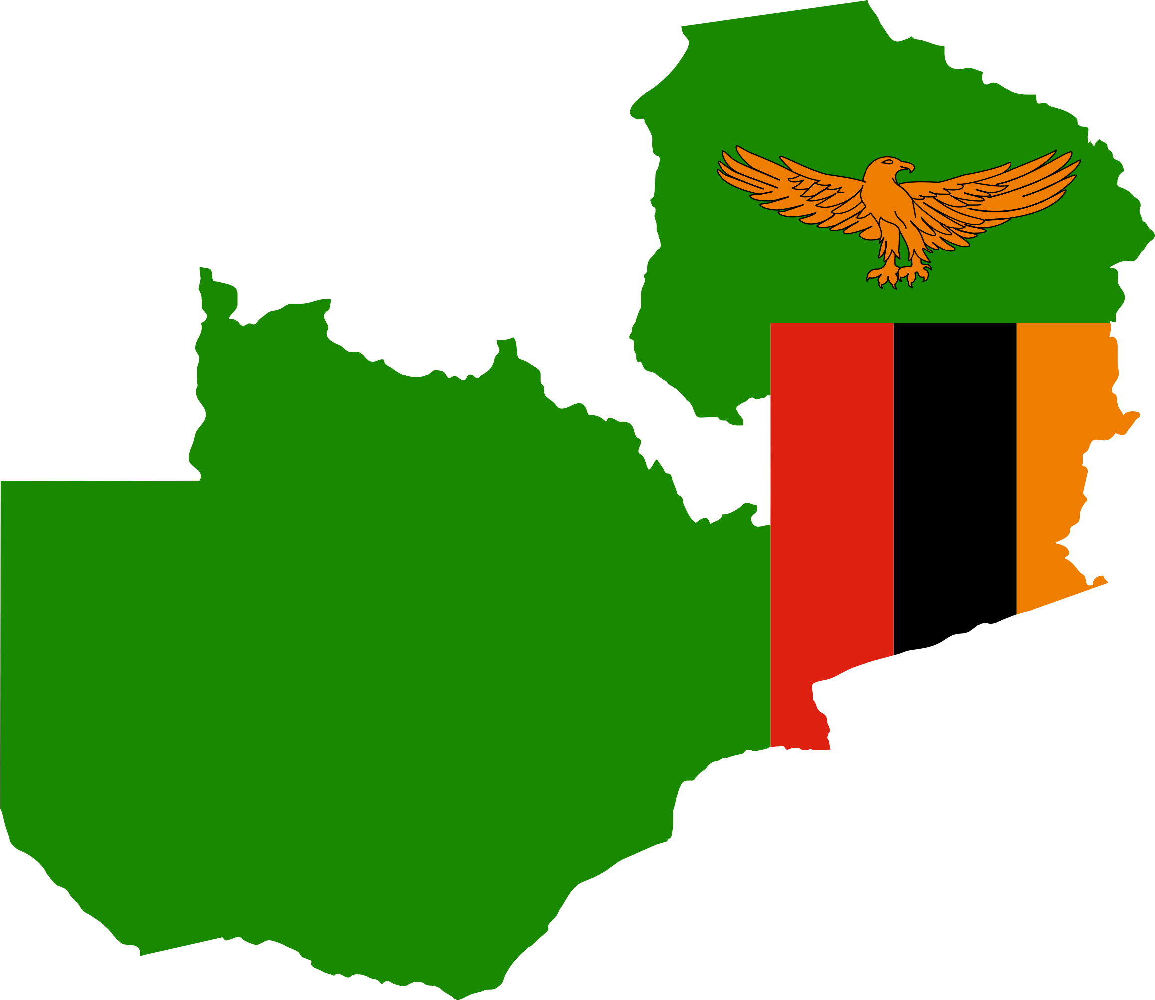 Zambia flag icons png. Map clipart community