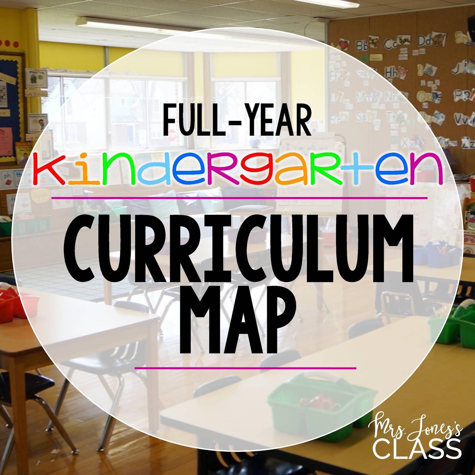 Map clipart curriculum mapping. Full year kindergarten mrs