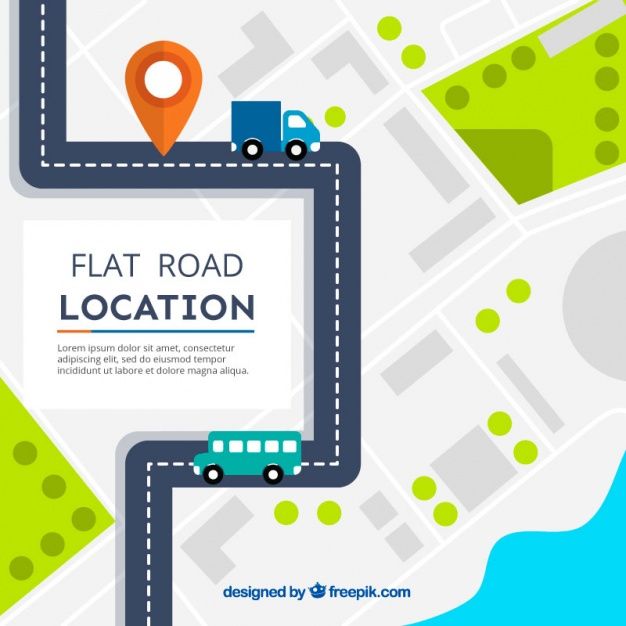 map clipart gps tracker