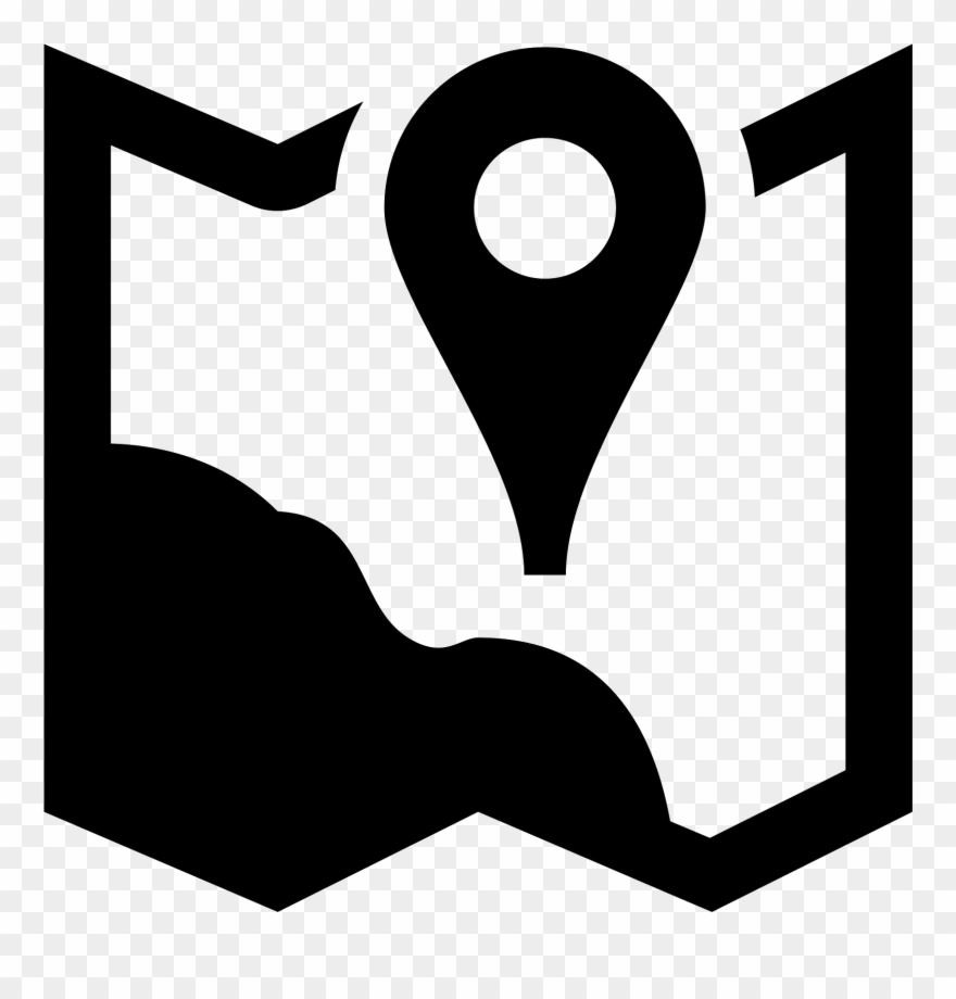 map clipart icon