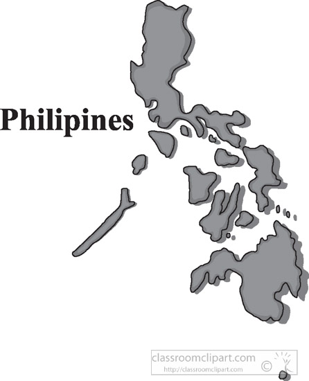 Country maps photo image. Map clipart map philippine