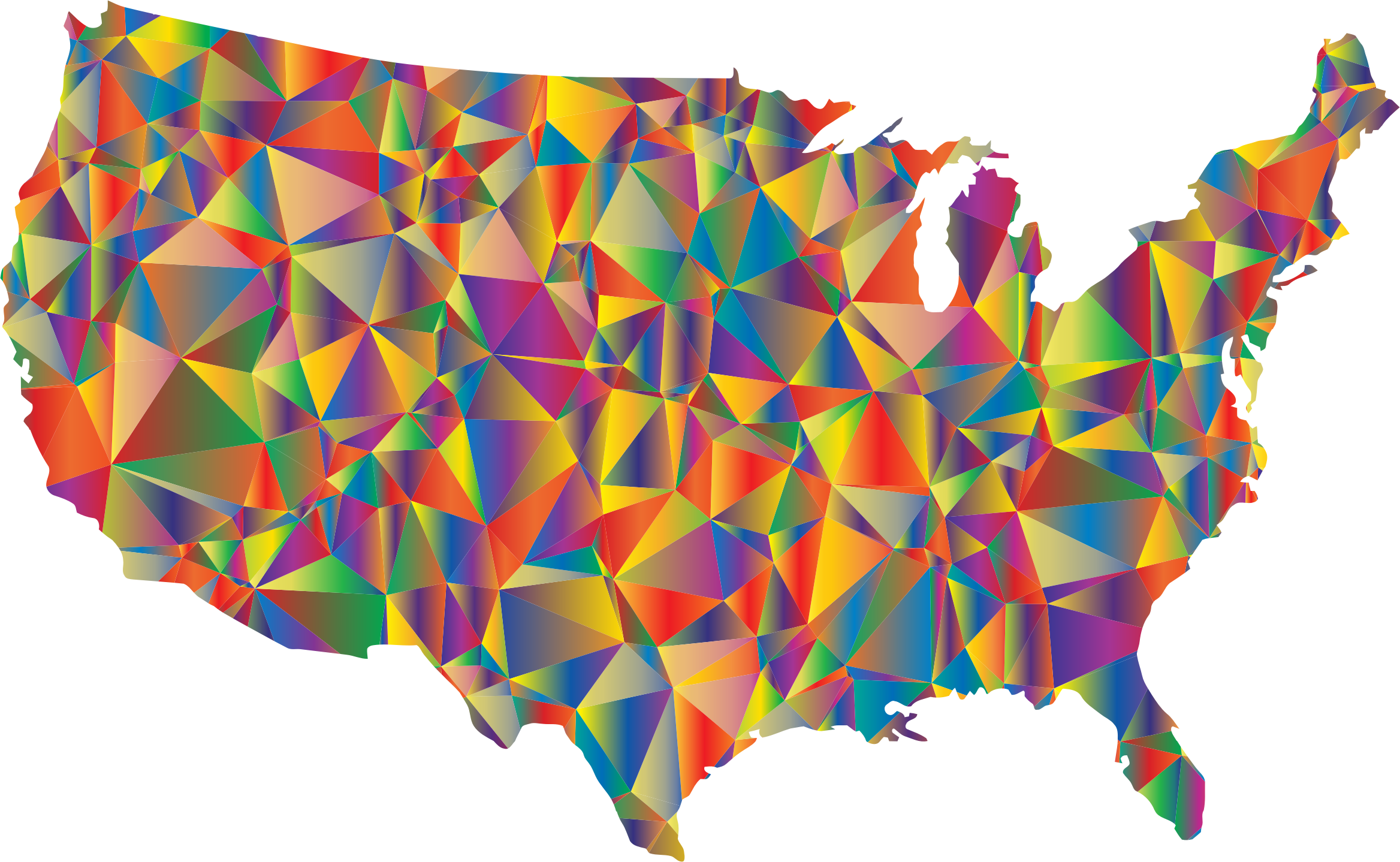 map clipart map united states