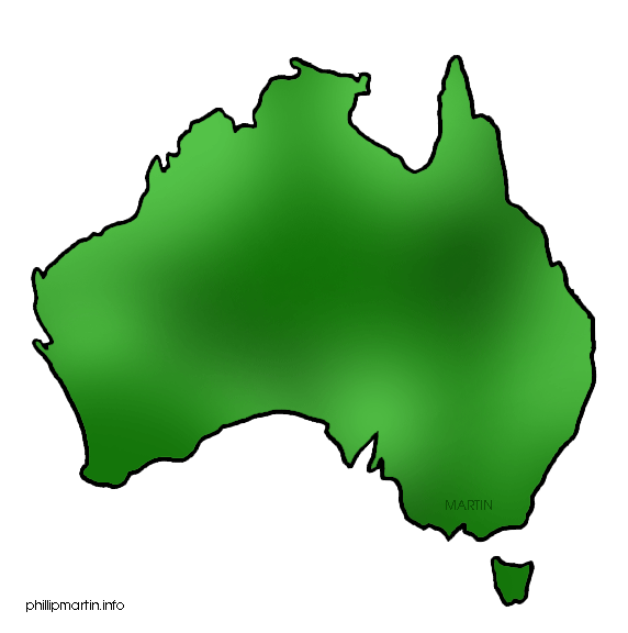  collection of australia. Map clipart pencil