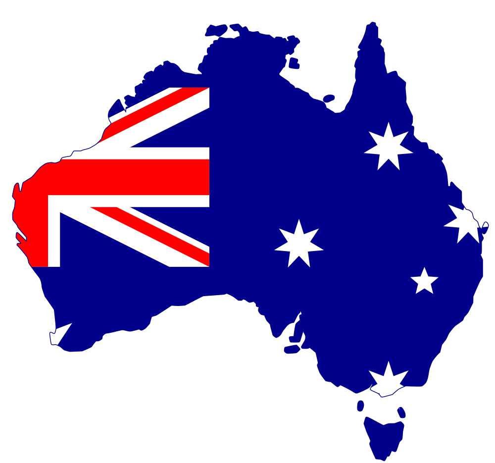 Maps clipart public domain. Australia map free stock