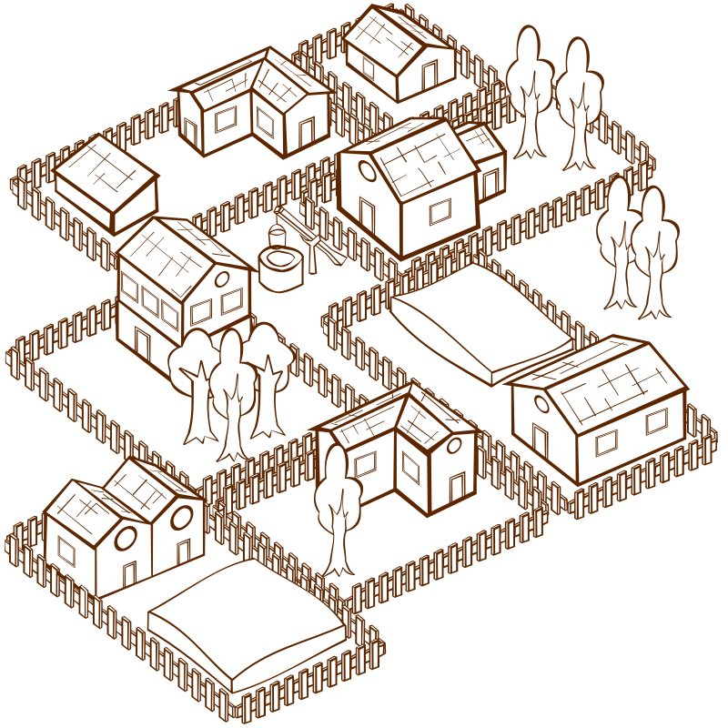 map clipart town