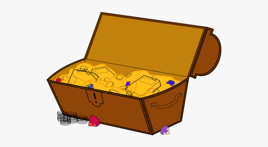 map clipart treasure pile