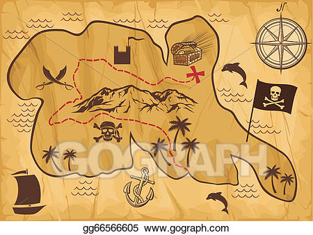 maps clipart island map
