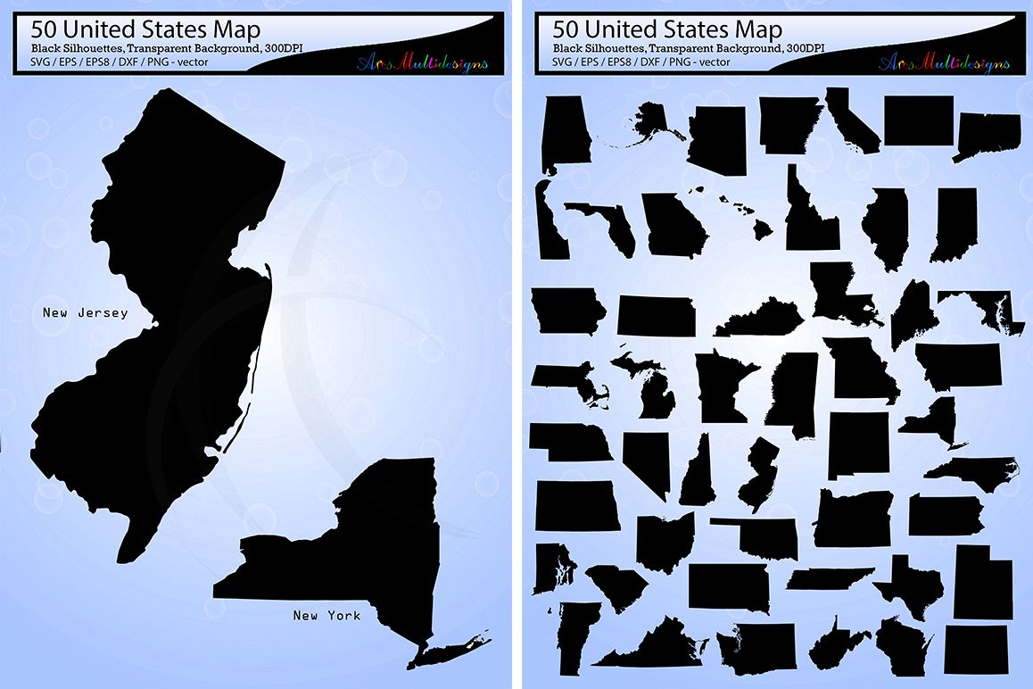 United states map usa. Maps clipart vector