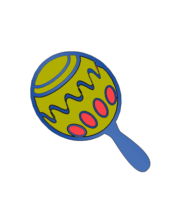 maracas clipart animated