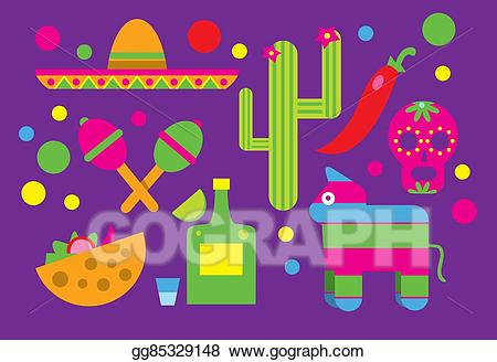 maracas clipart cactus sombrero