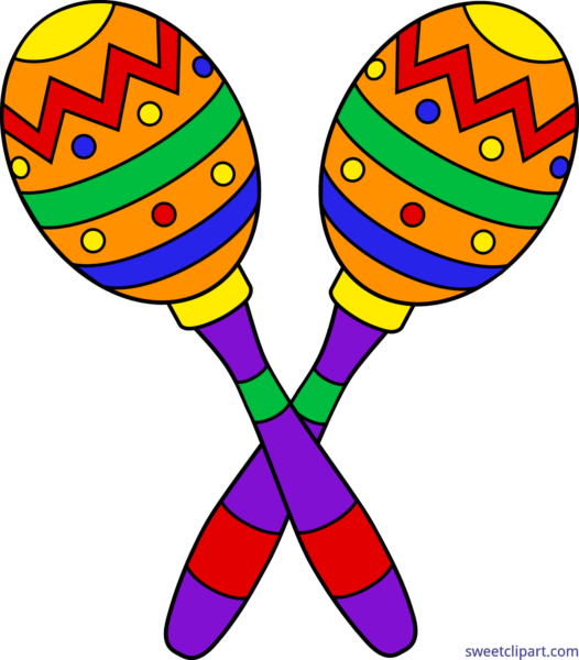 maracas clipart cartoon