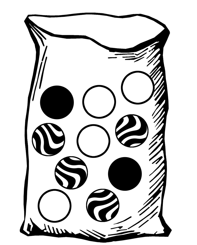 marbles clipart bag marble