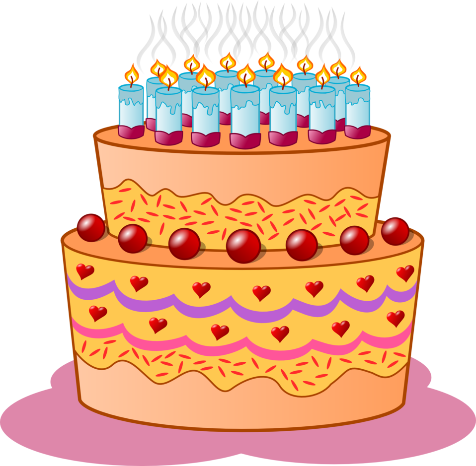 march clipart birthday cake