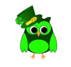 March clipart cute hat.  best st patricks
