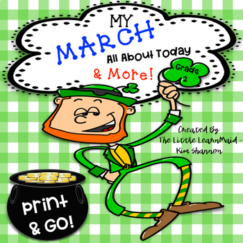 March clipart day time activity. Book all about today