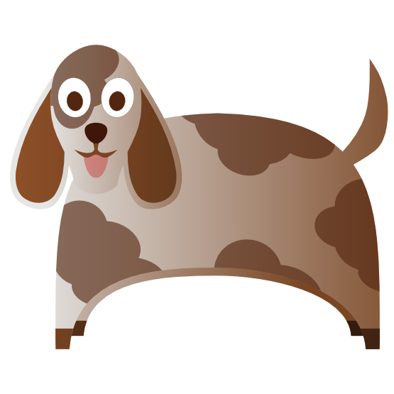 march clipart dog