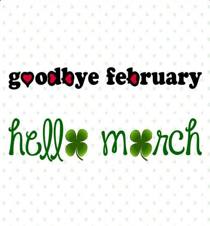 march clipart february