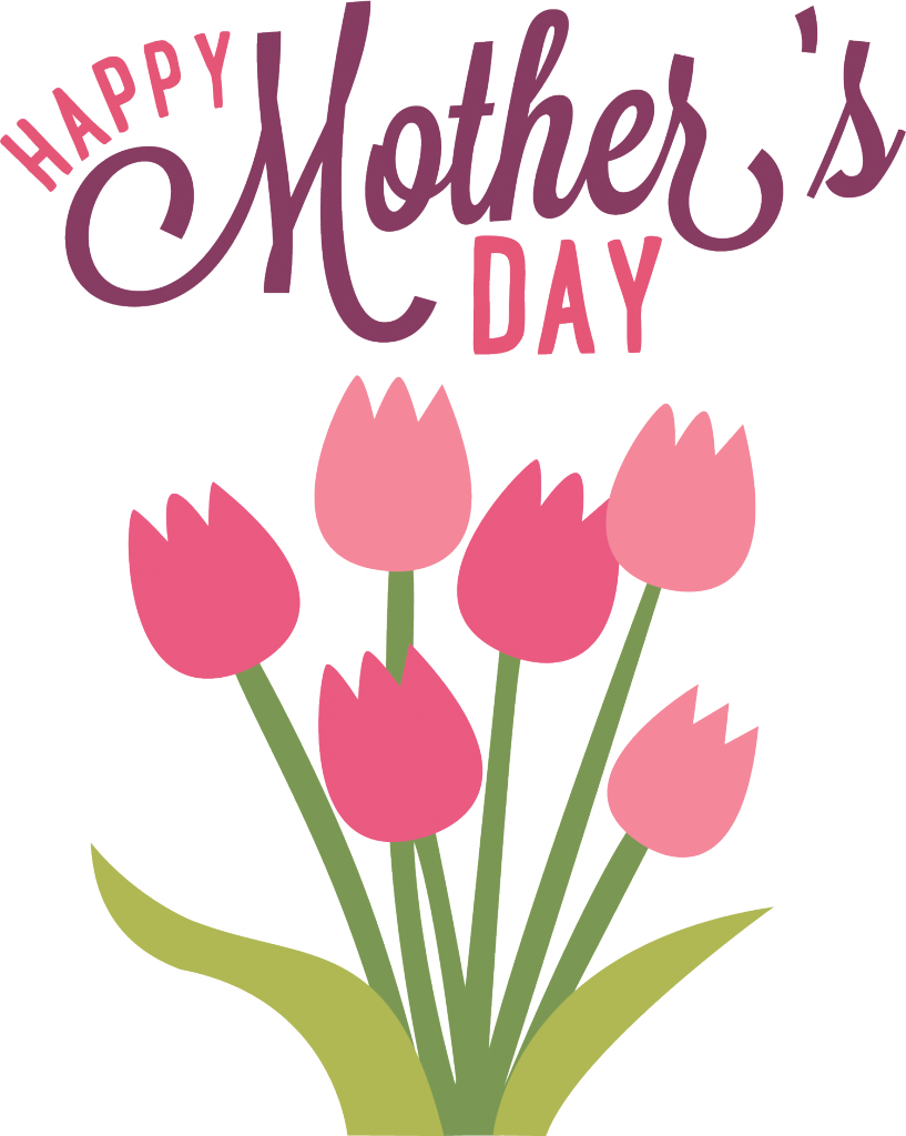 march clipart five flower