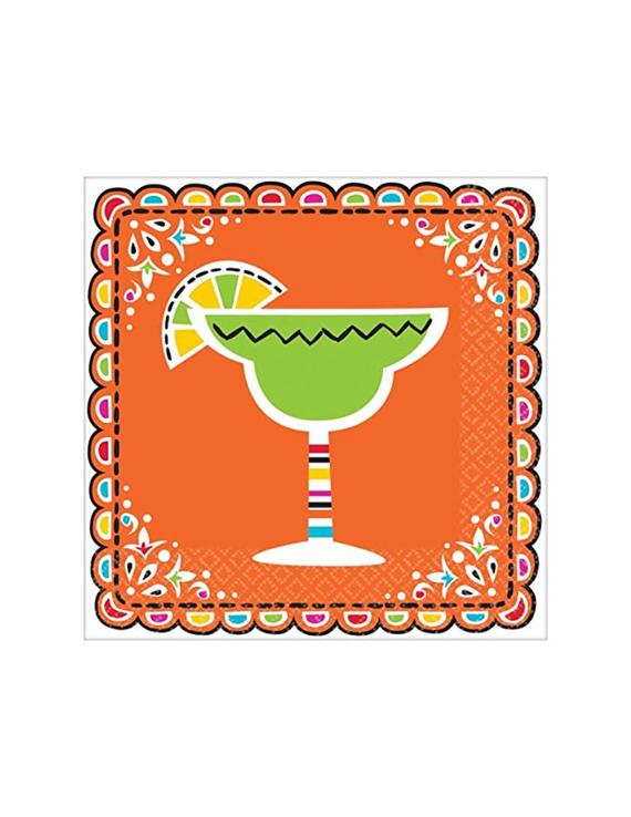  napkins party supplies. Margarita clipart fiesta