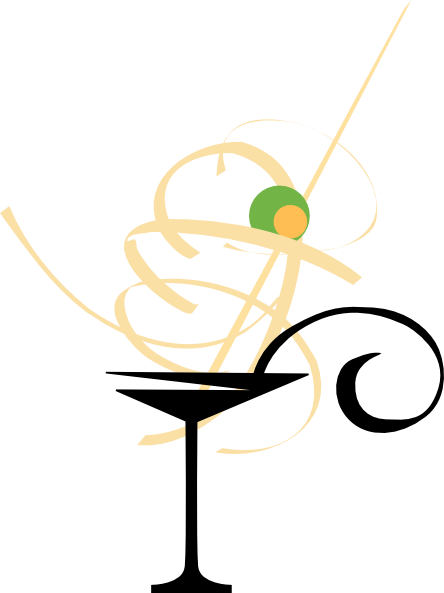 Glass clip art images. Margarita clipart outline