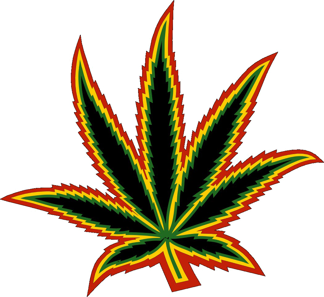 Marijuana clipart jpeg. Cannabis leaf multicolor images
