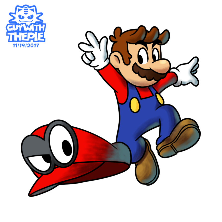 Luigi odyssey by darkacguy. Mario clipart artistic