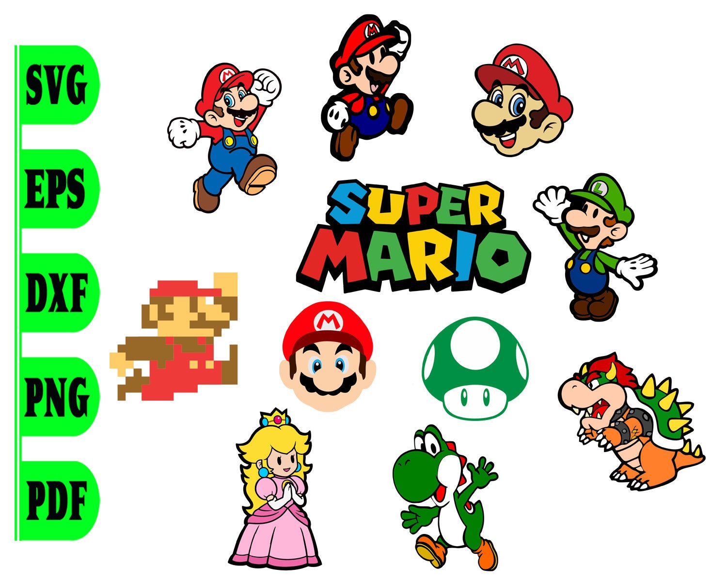 Free Free 176 Super Mario Brothers Free Svg SVG PNG EPS DXF File