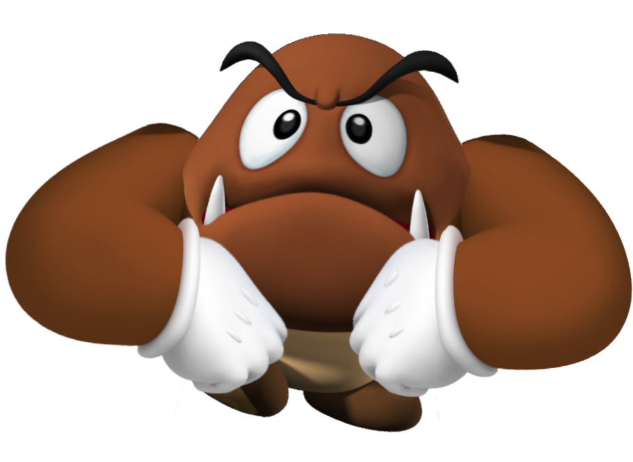 Image musklet png fantendo. Mario clipart goomba