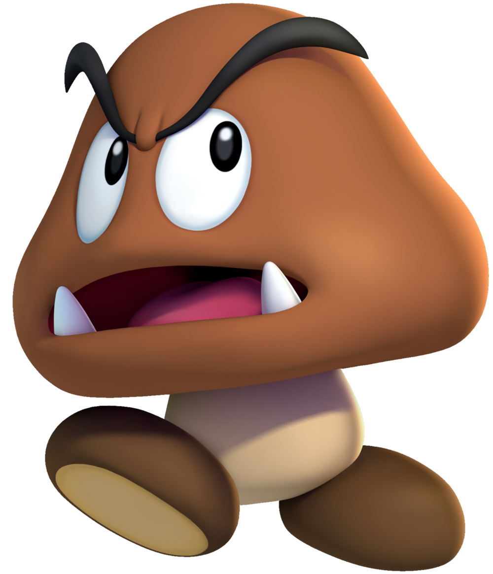 Mario clipart goomba. Image png everything new
