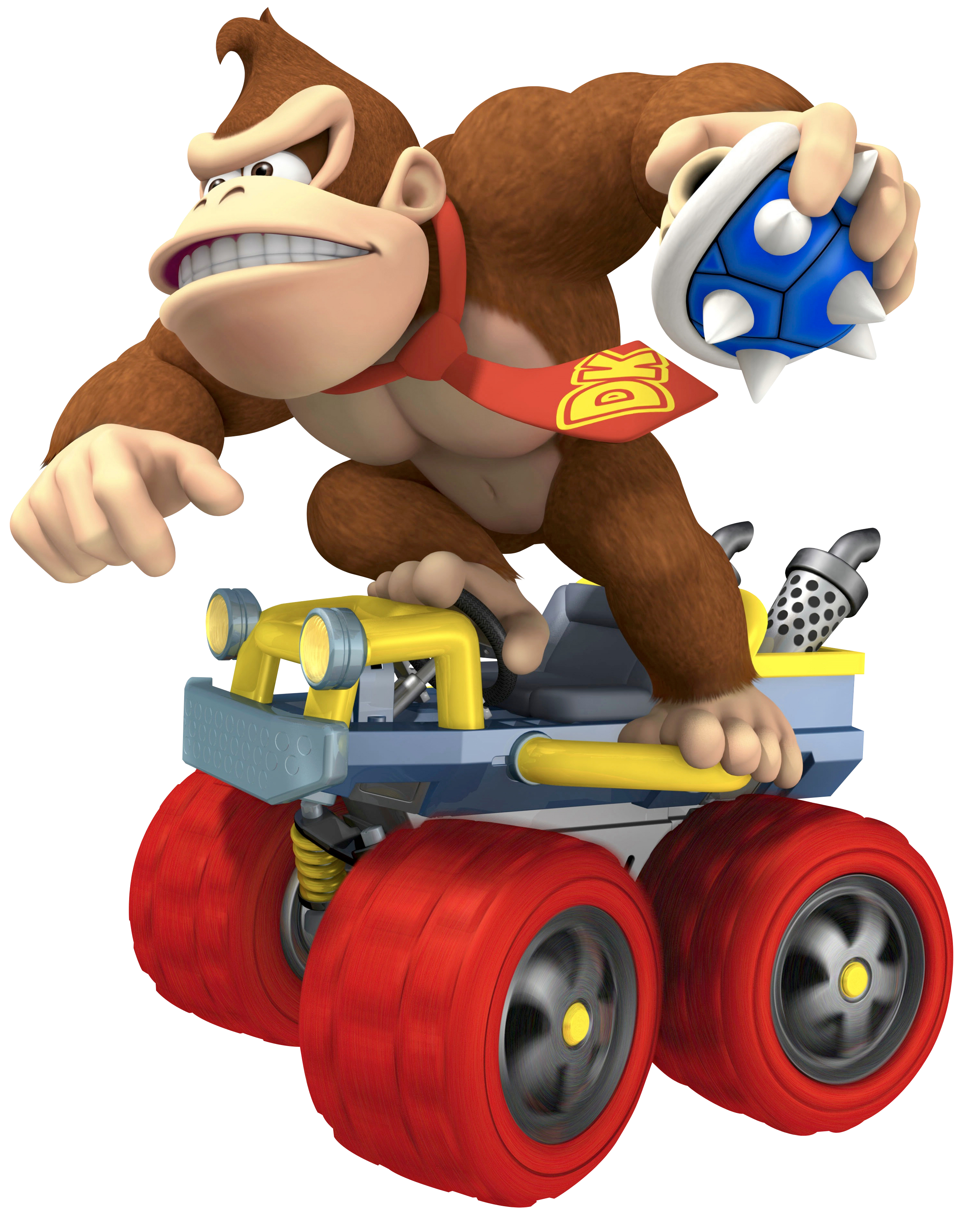 Mario clipart mario cart. Image donkey kong kart