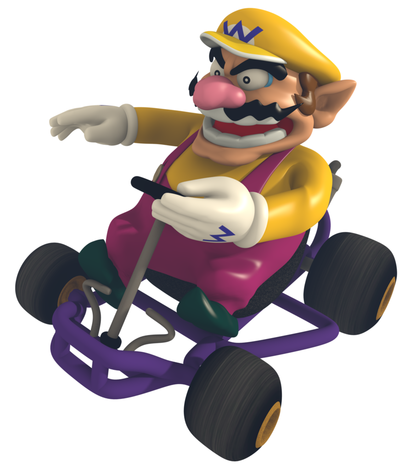 Mario clipart mario cart. Wario kart commemorative pack