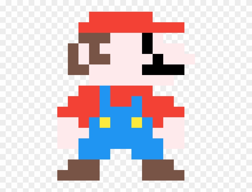 Mario clipart pixel mario, Mario pixel mario Transparent FREE for