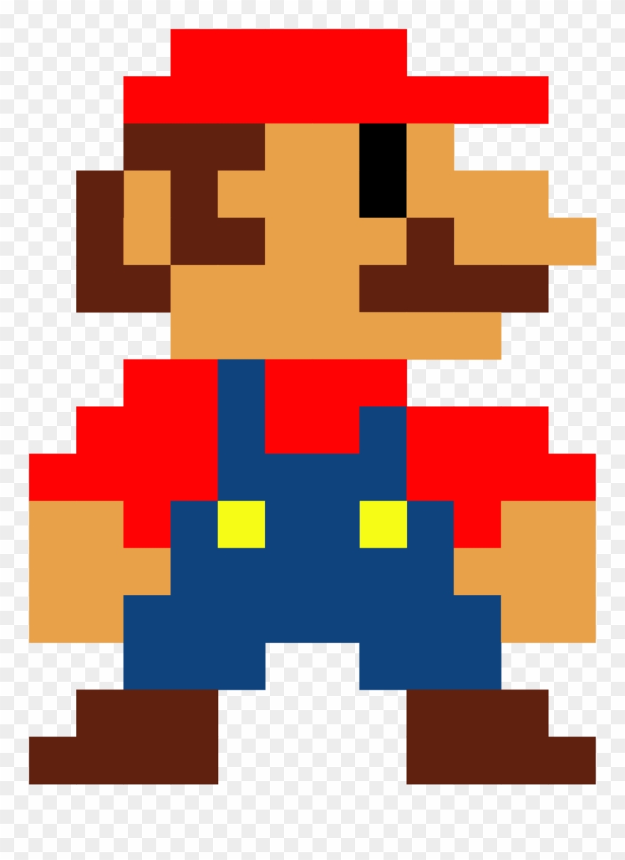 Mario clipart pixel mario, Mario pixel mario Transparent FREE for
