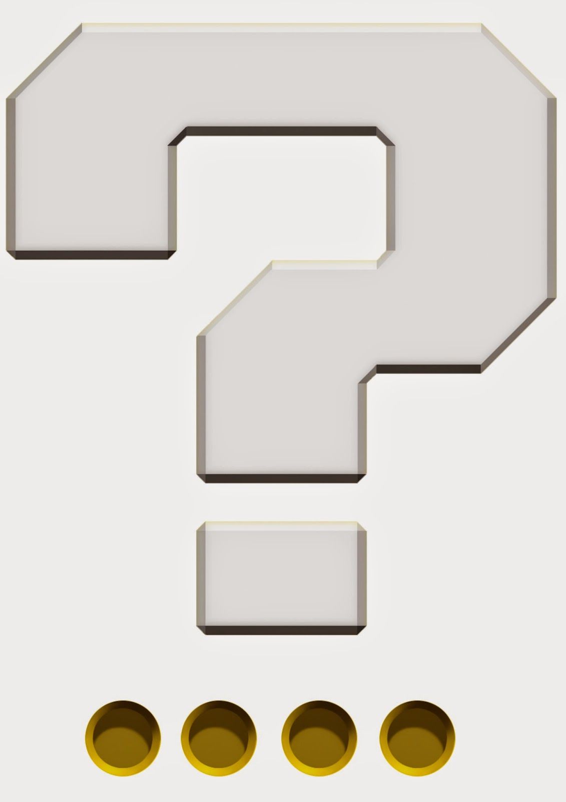 mario clipart question mark