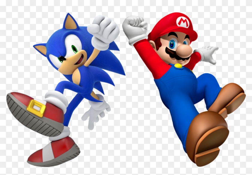 mario clipart sonic