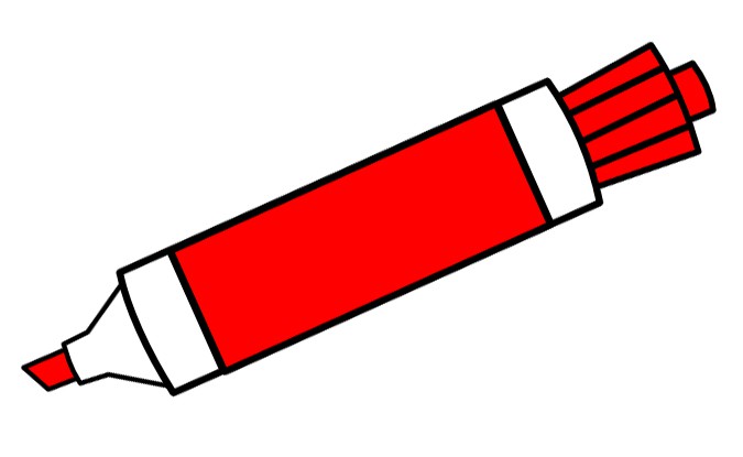 markers clipart cute