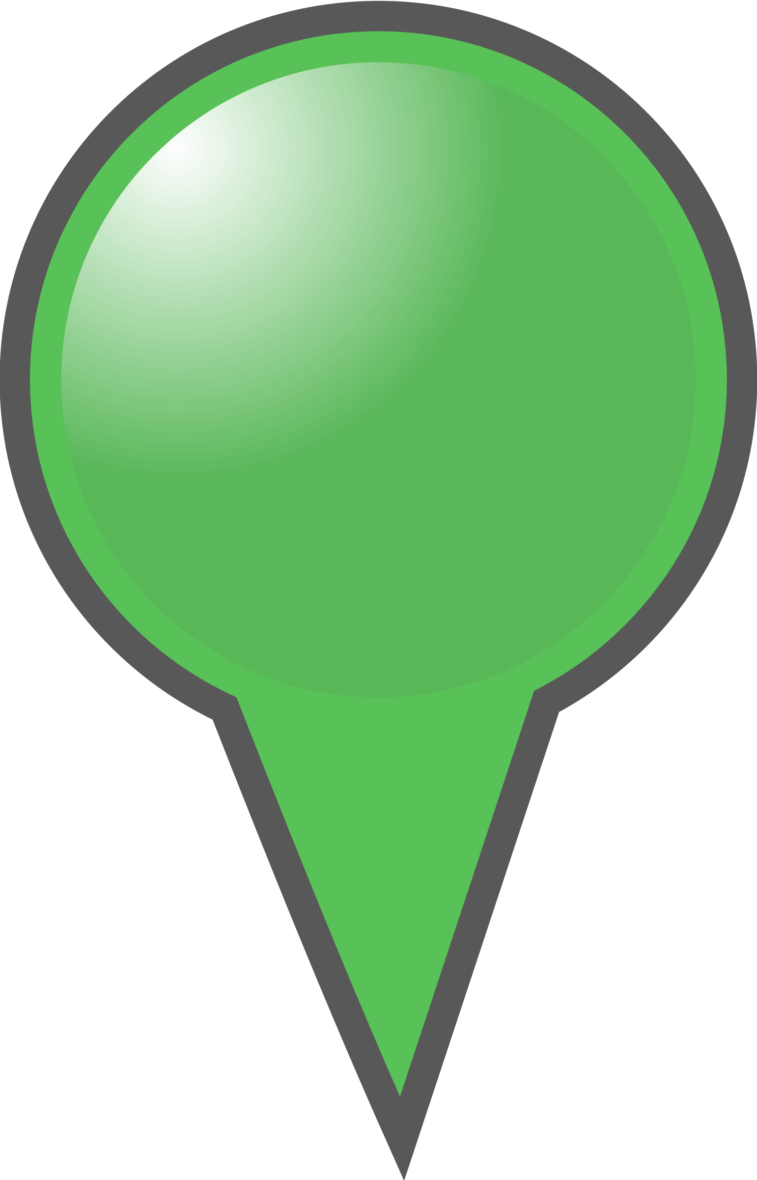 markers clipart green